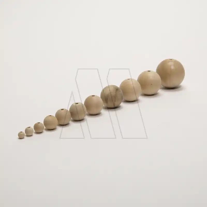 ESFERA PERFORADA MADERA TORNEADA 25MM X 100UN APROX 7022.25