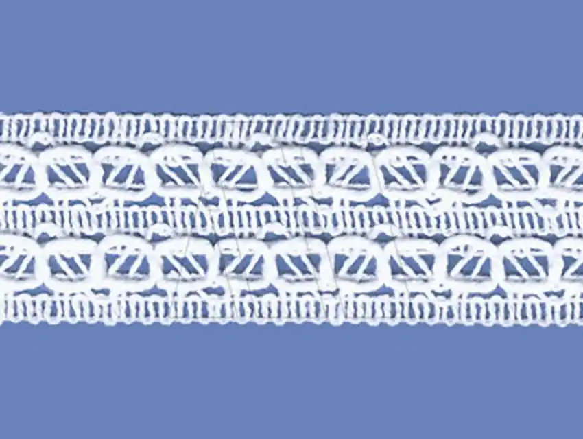 ENTREDOS ALGODON OJITOS FB 3 CM X 10 MTS