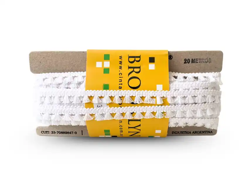 FLECO ALGODON MINI ESCOBA BLANCO X 20MTS  2831B.A