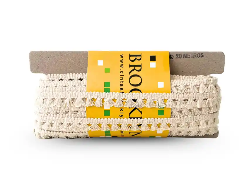  FLECO ALGODON MINI ESCOBA CRUDO X 20MTS  2831C.A