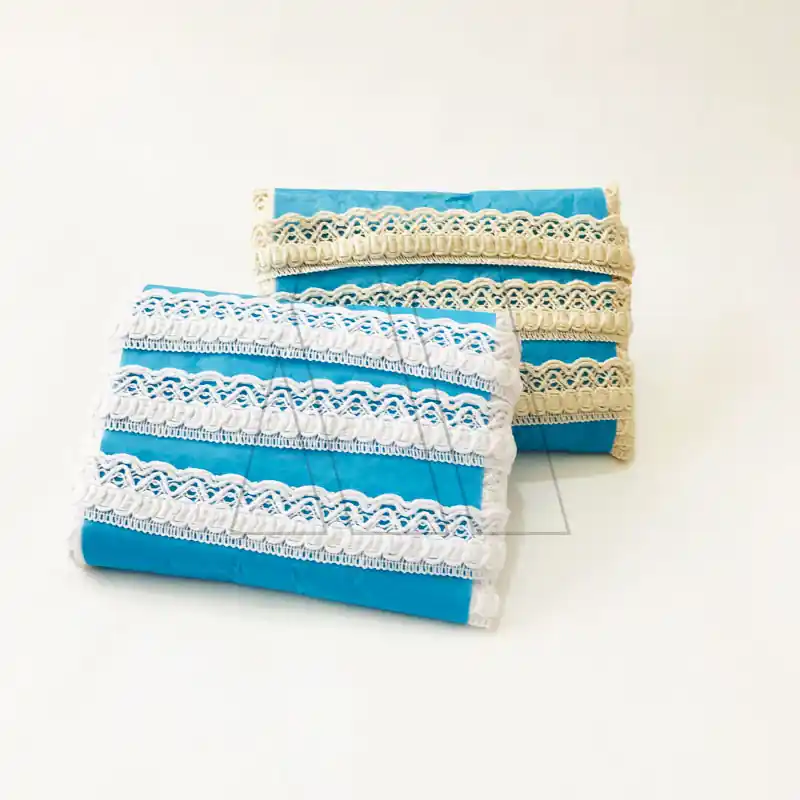 PUNTILLA ALGODON C/PASACINTA RASO ST 3 CM X 12 MTS 2940