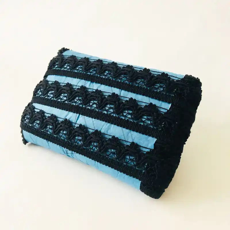 PUNTILLA ALGODON NEGRA ST 3 CM X 20 MTS 2948C