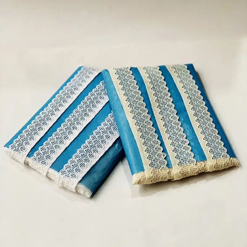 PUNTILLA ALGODON NATURAL - BLANCO 3 CM X 12 MTS 2964