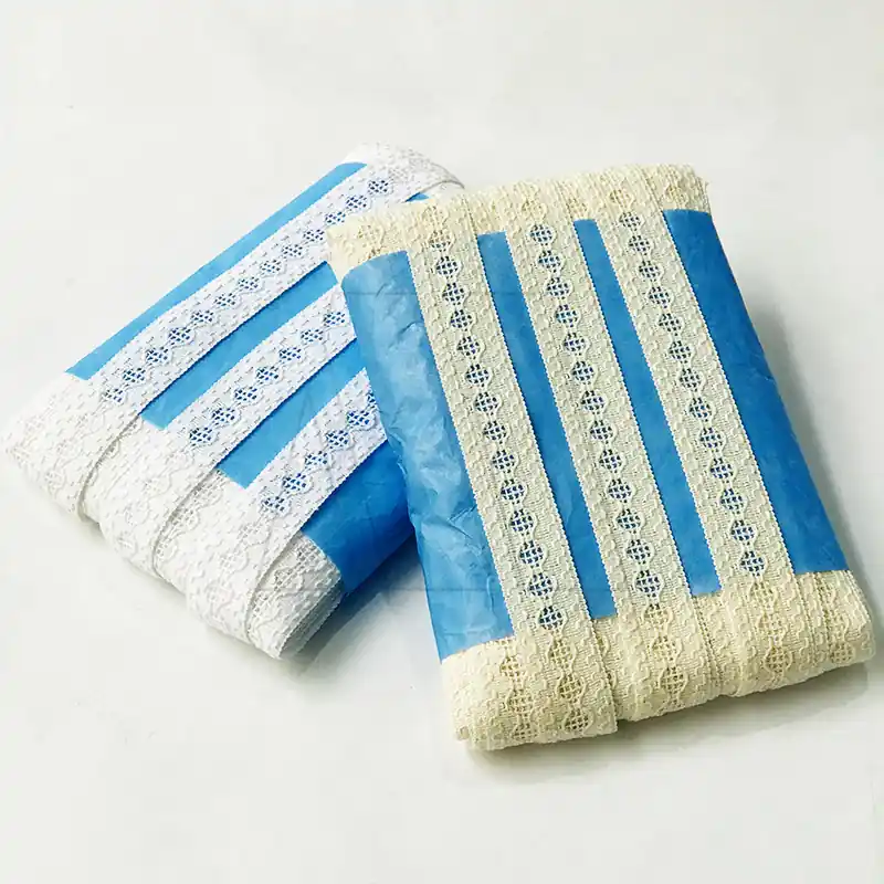 PUNTILLA ALGODON NATURAL - BLANCO ST 2 CM X 20 MTS 2966