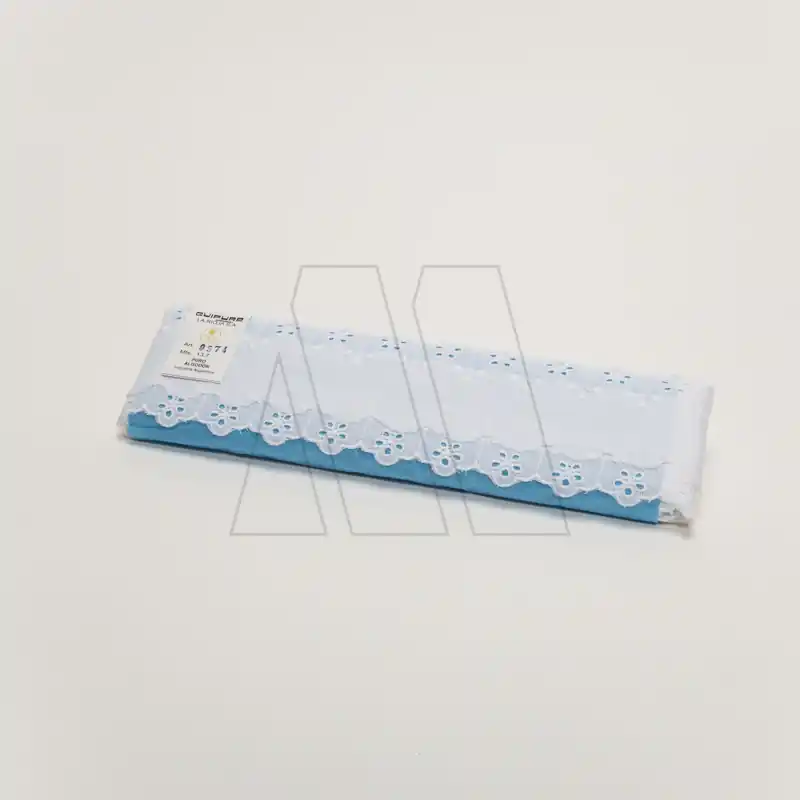 BRODERIE BATISTA ALGODON 6 CM X 13,7 MTS 1445