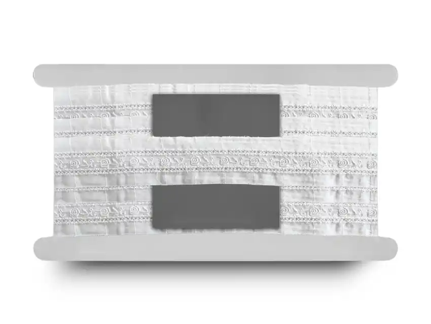 BRODERIE ENTREDOS ALGODON 4 CM X 13,7 MTS