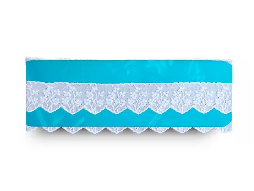 BRODERIE ALGODON 3,8 CM X 13,7 MTS 1493.M2