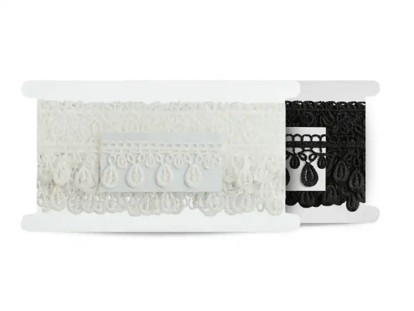 GUIPURE HOJA 6CM X 15YDS