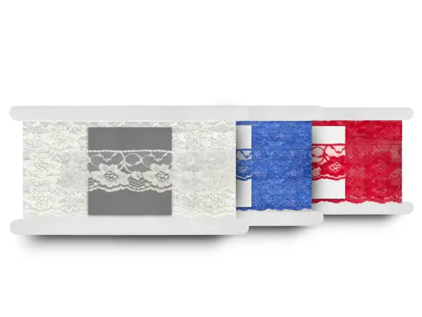 PUNTILLA NYLON 5 CM X 10 MTS