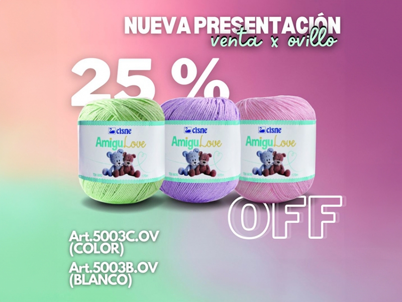 HILO AMIGULOVE CON 15%OFF